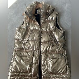 Gold Puffer Vest